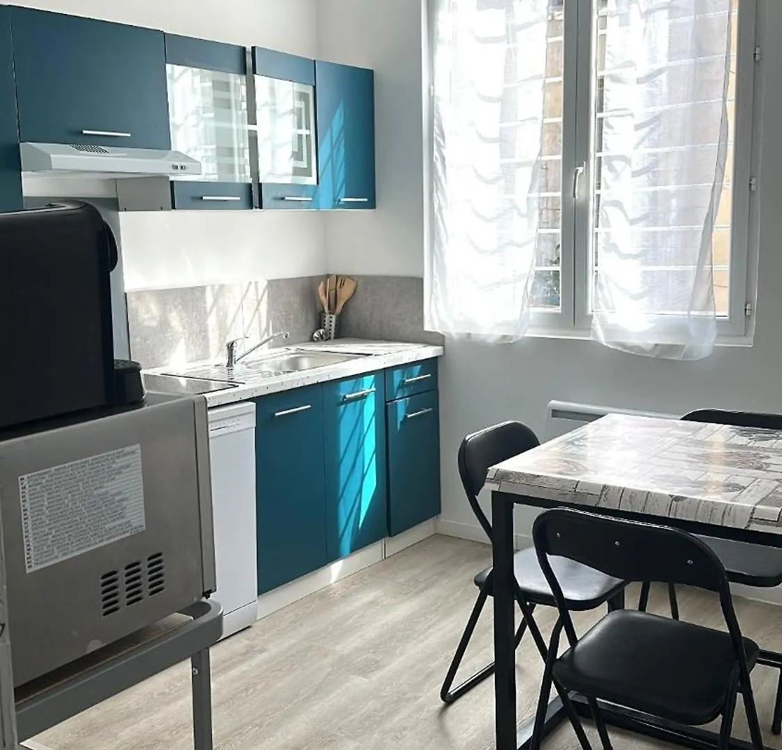 Flc - Charmant T3 Neuf - Saint-Charles 1,5Km - Clim Et Parking Marseille Apartment